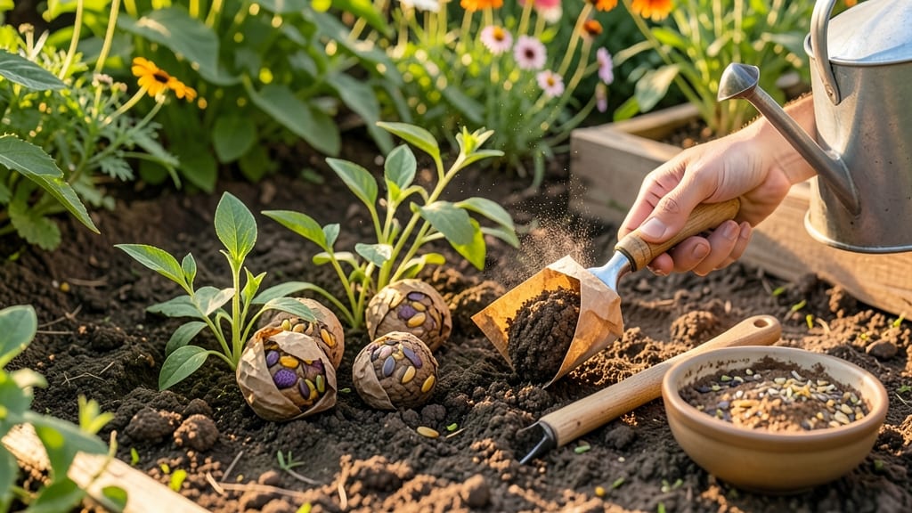 Paper Seed Bombs: Guerrilla Gardening's Fast-Germinating Lawn Revitalizer