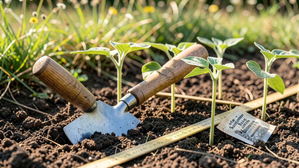 Sunflower Seed Spacing: Proven Rows and Depth for Towering Blooms