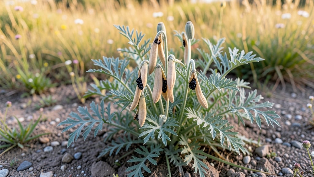 Dry Poppy Seed Pods: Harvesting Viable Seeds Before Overripening