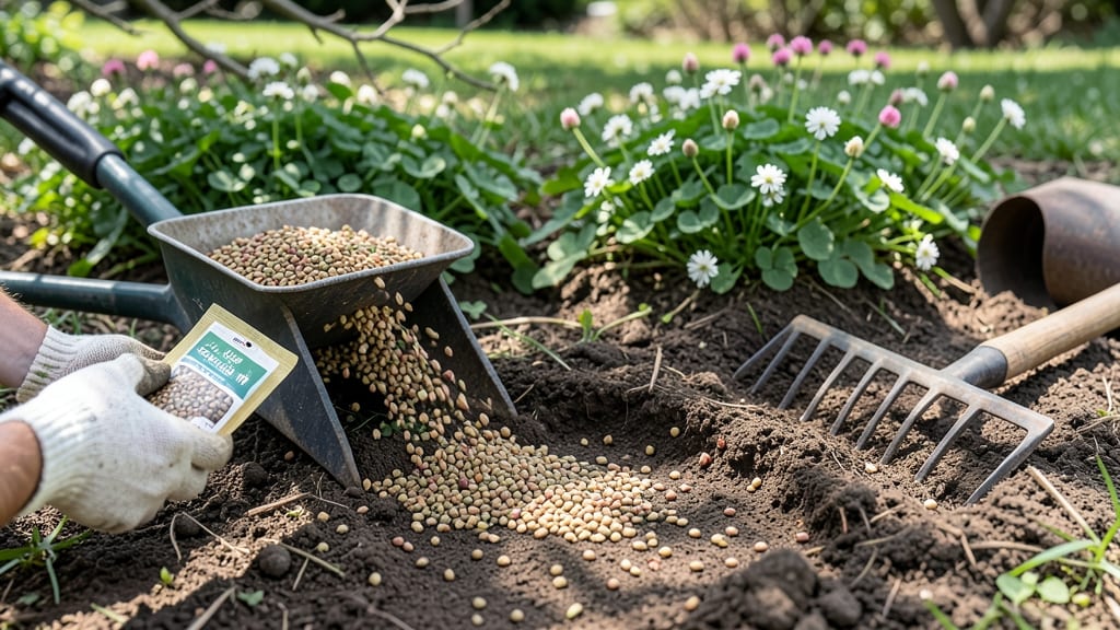 Clover Seed Mix for Lawn: Fast-Germinating Blend for Thick, Weed-Resistant Green