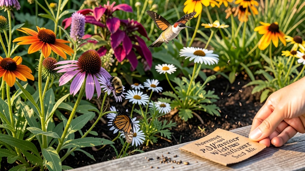 Northeast Pollinator Wildflower Seed Mix: Native Blend That Thrives Without Fuss