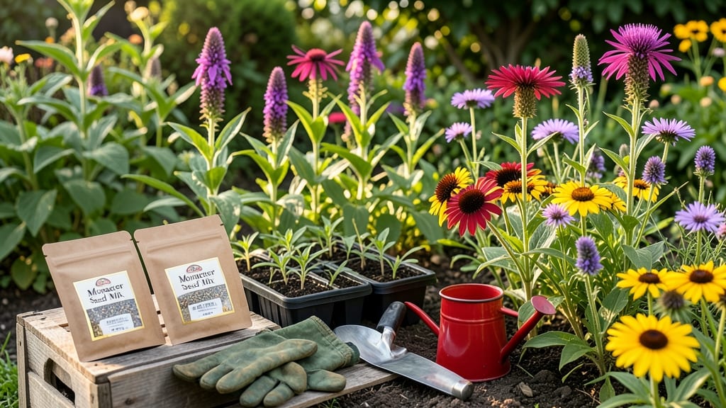 Monarch Butterfly Seed Mix: Cold-Stratified Blooms for Milkweed Magic