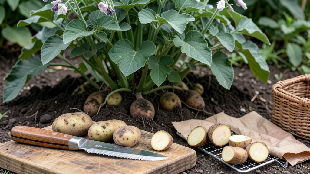 How to Cut Seed Potatoes: Knife-Free Chunking for Stronger Sprouts