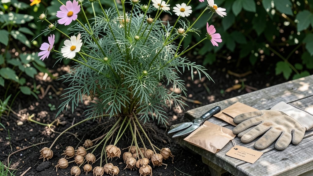 Cosmos Seeds Collection: Dry, Store, and Revive Vibrant Blooms Next Year