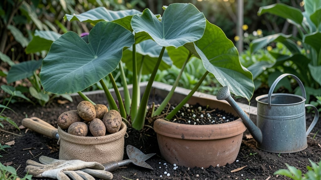 Elephant Ear Seeds Grow A Garden: Giant Tropical Leaves in 60 Days Without Guesswork