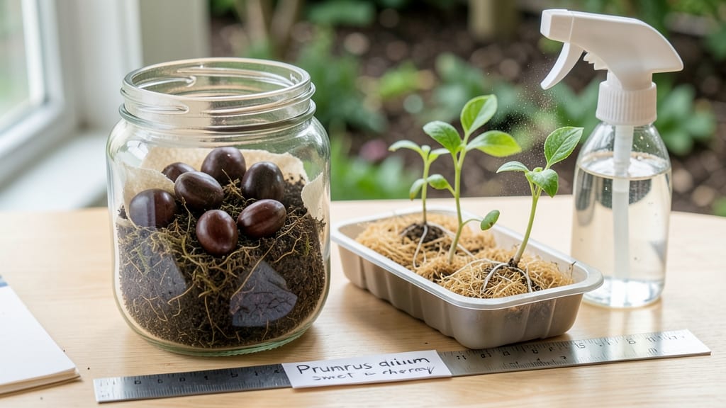 Cherry Seed Germination: Cold-Stratified Success in 90 Days