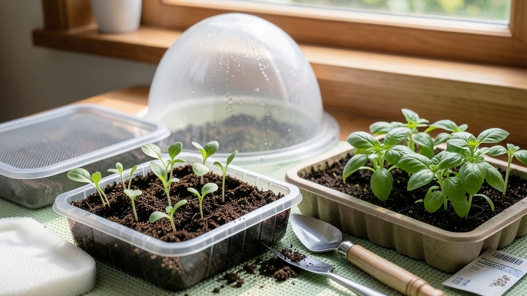 Lids For Seed Trays: Humidity-Dome Greenhouse for Fast Germination