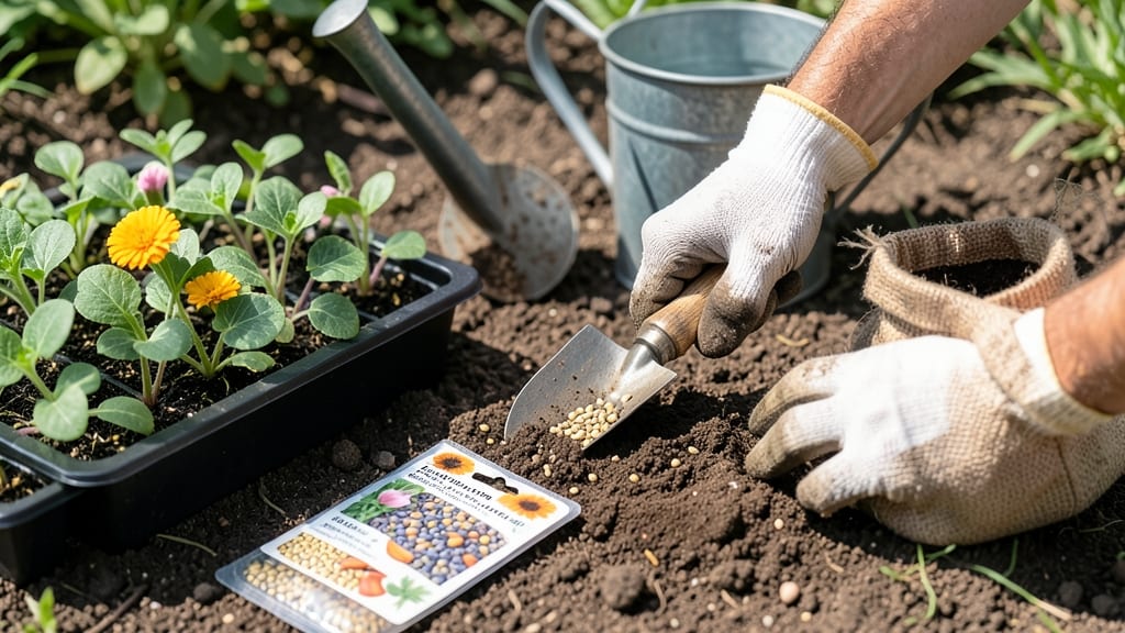 Edible Flower Seeds Mix: Year-Round Blooms From Dried Petals