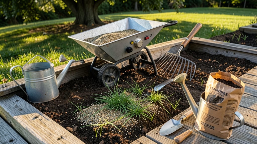 Grass Seed Sunny Mix: Fast-Germinating Blend for Thick, Weed-Resistant Lawns