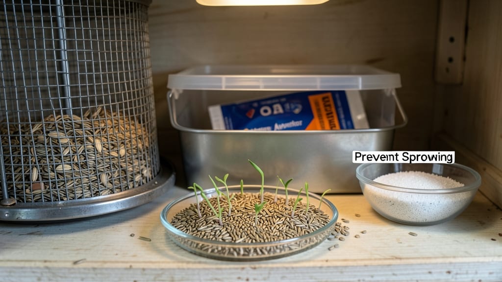 How to Keep Bird Seed From Sprouting: Dry Storage Secrets for Long-Lasting Freshness