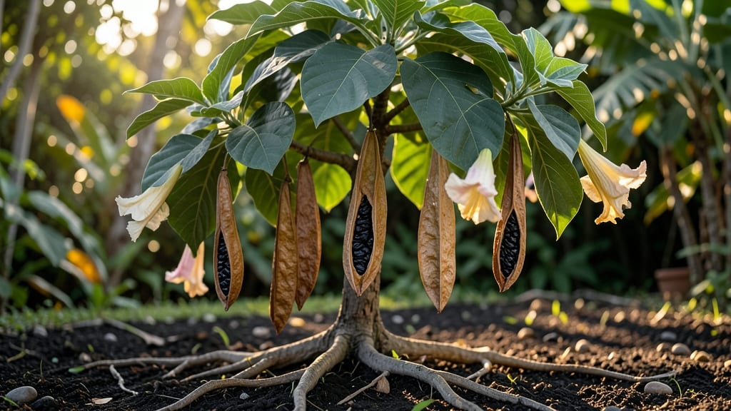 Brugmansia Seed Pods: Harvesting, Drying, and Stratifying for Viable Seeds
