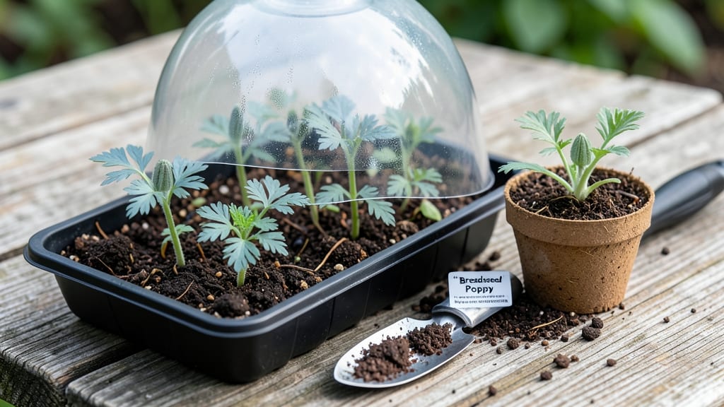 Breadseed Poppy Seedlings: Fast-Germination Guide for Vibrant Blooms