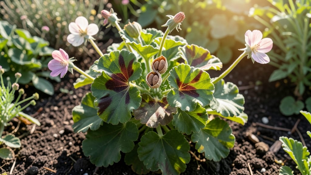 Geranium Seed Pods: Harvest, Dry, and Cold Stratify for Next Year’s Blooms
