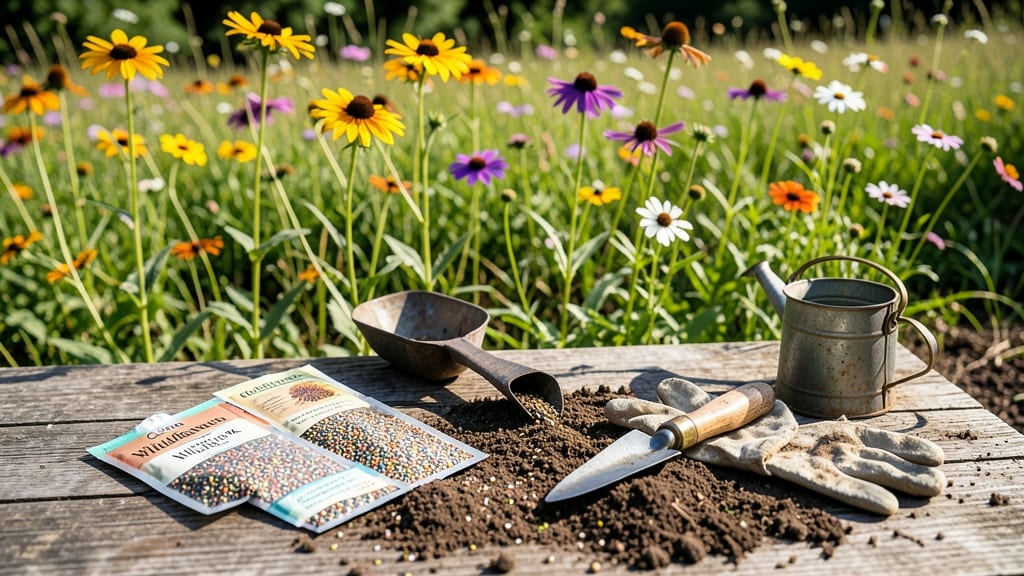 Georgia Wildflower Seed Mix: Year-Round Color With Zero Weed Competition