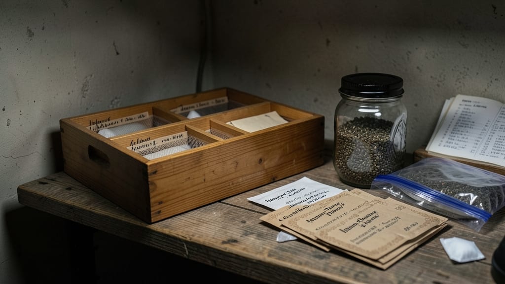 Seed Pack Storage: Airtight Containers Extend Viability for Years