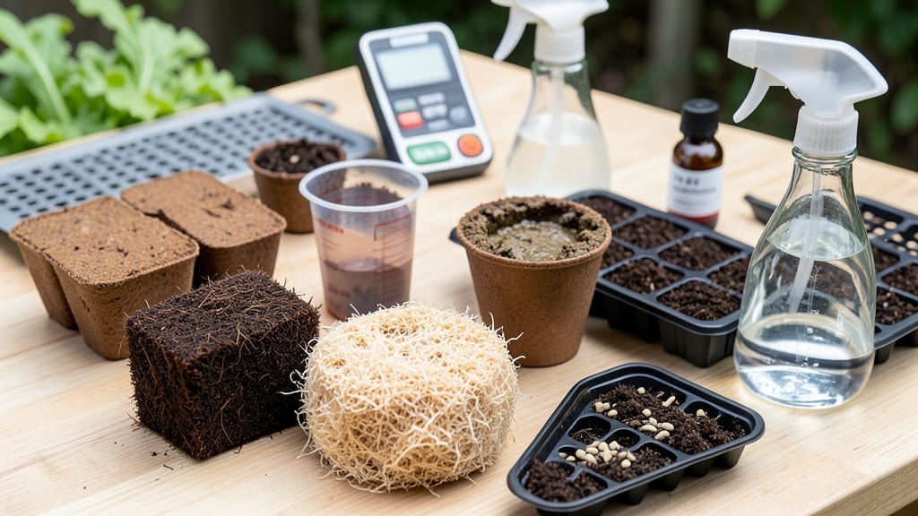 Coco Coir Seed Starting Mix Recipe: Lightweight Loam That Retains Moisture Without Compacting
