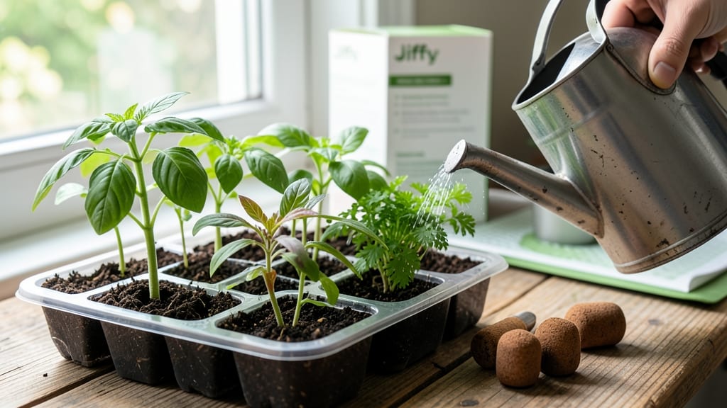 Jiffy Seed Starting Kit: Fast Germination in 7 Days With Zero Fuss