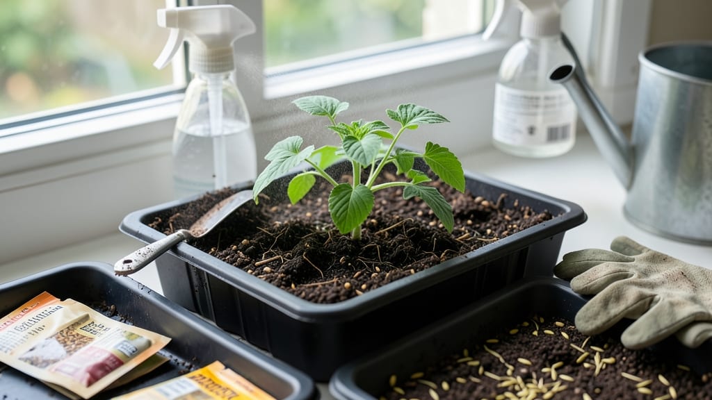 Organic Seed Starter Mix: Lightweight Loam for Fast Germination