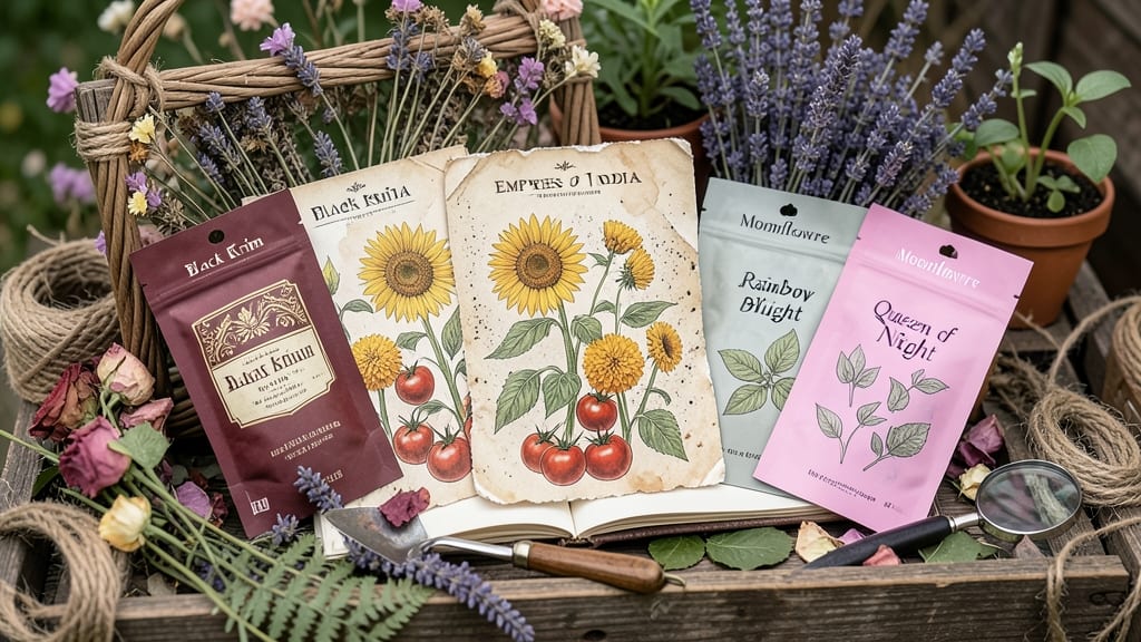 Seed Packet Art: Creative Garden Labels That Double as Plant Markers