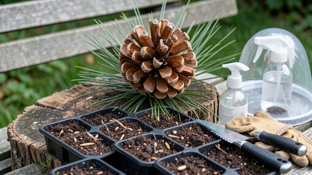Giant Pinecone Seed Grow a Garden: Forest-Ready Saplings in 90 Days