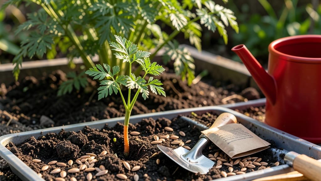 Carrot Seed for Lawn: Fast-Germinating Blend for Thick Grass Growth