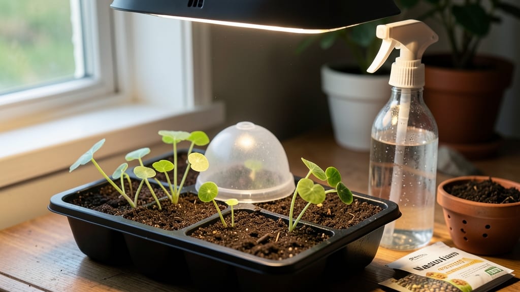 Nasturtium Seeds Starting: Cold-Stratified Blooms in 45 Days