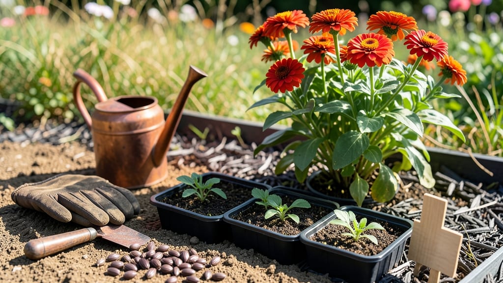 Zinnia From Seed To Flower: Bold Blooms in 60 Days Without Cold Stratification