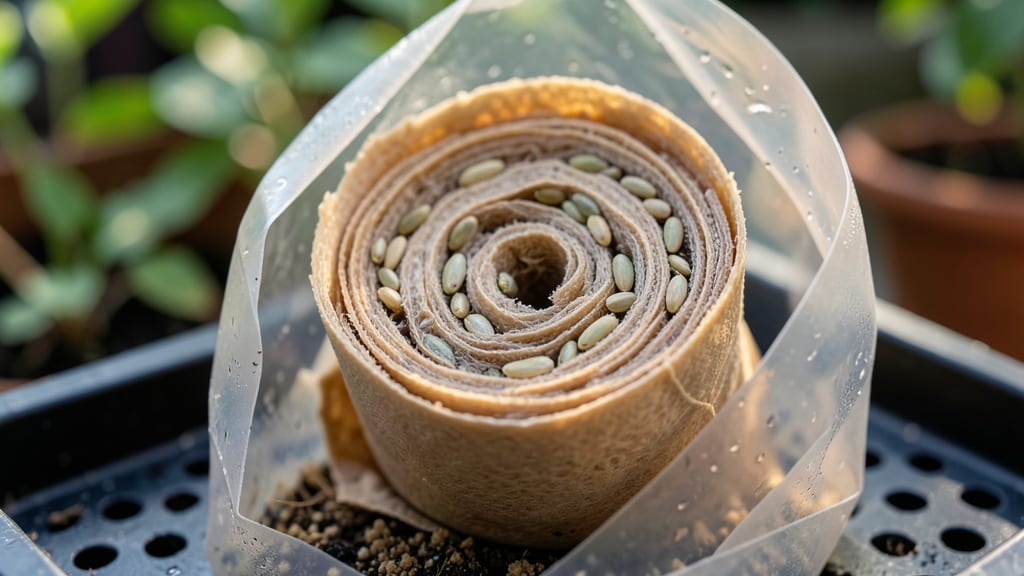 Snail Roll Seed Starting: Precision Chitting for Reliable Blooms