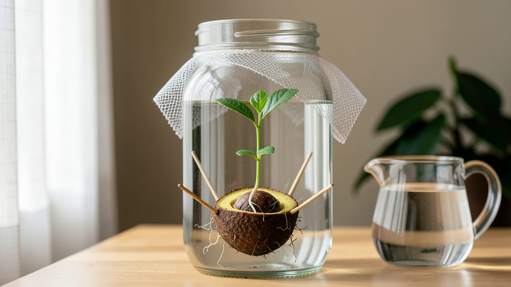 How to Grow Avocado Seed in Water: Kitchen Counter Greenhouse for Fast Roots