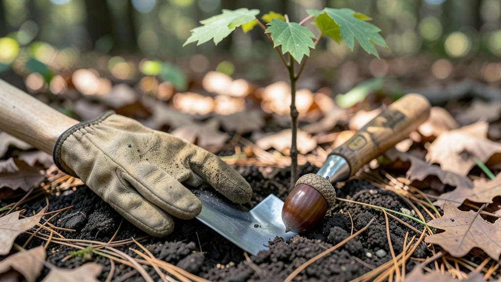 Seed of an Oak: Cold-Stratified Acorns to Mighty Oak Trees