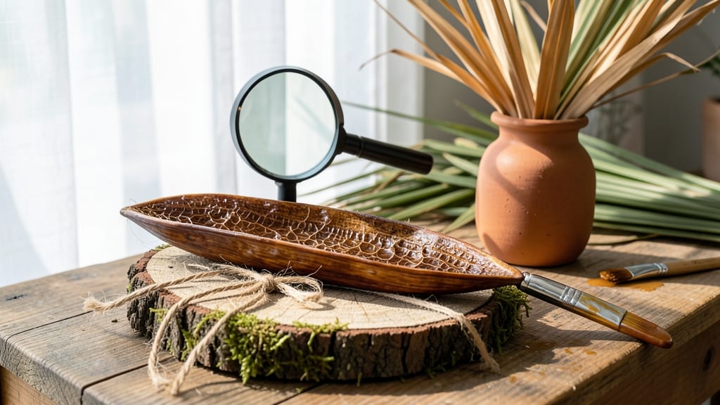 Palm Tree Seed Pod Art: Whimsical Tropical Decor With Natural Beauty