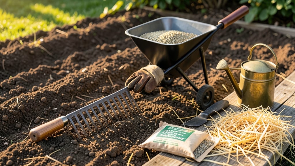 Planting Lawn Seed in Autumn: Cool-Season Grasses’ Secret to Thick Roots Before Frost