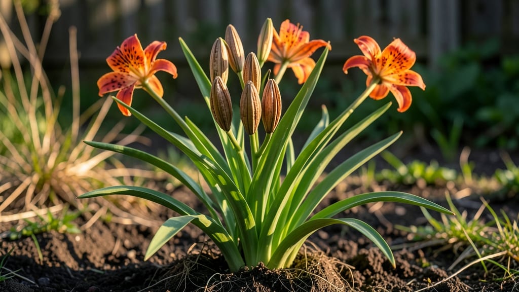 Tiger Lily Seed Pods: Harvest, Dry, and Plant for Next Year’s Bold Purple Blooms