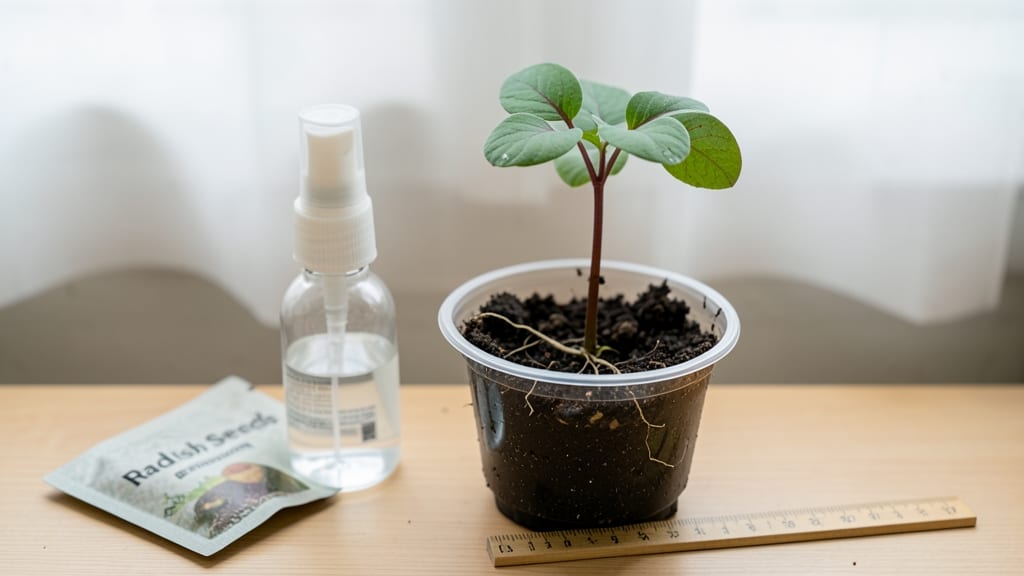 Growing a Seed in a Cup: Zero-Waste Sprouting for Herbs and Microgreens
