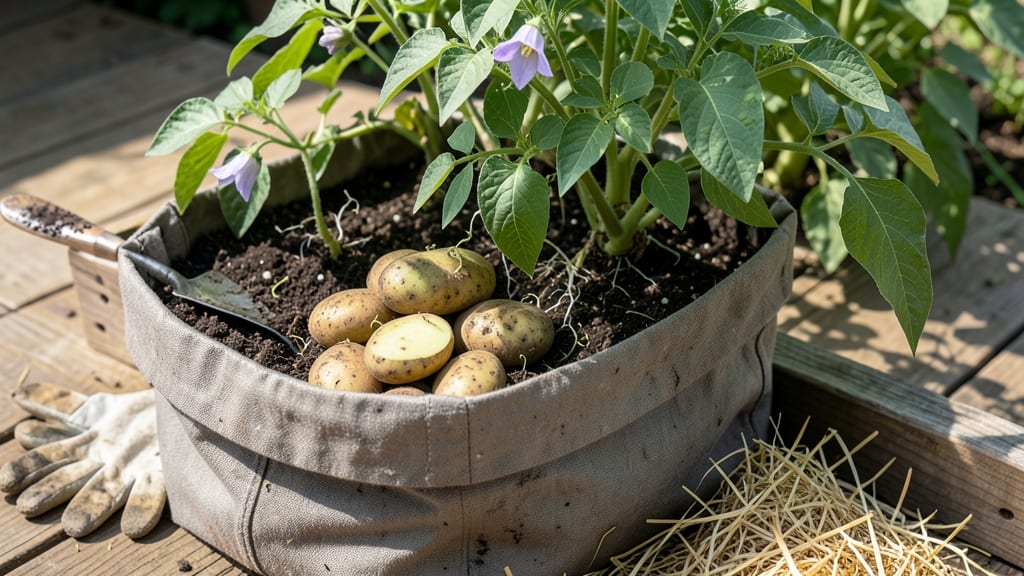 Planting Seed Potatoes in Containers: No-Dig, Space-Saving Harvest in 3 Months