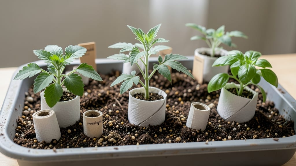 Toilet Paper Roll Seed Starters: Zero-Waste Seedlings in 2 Weeks
