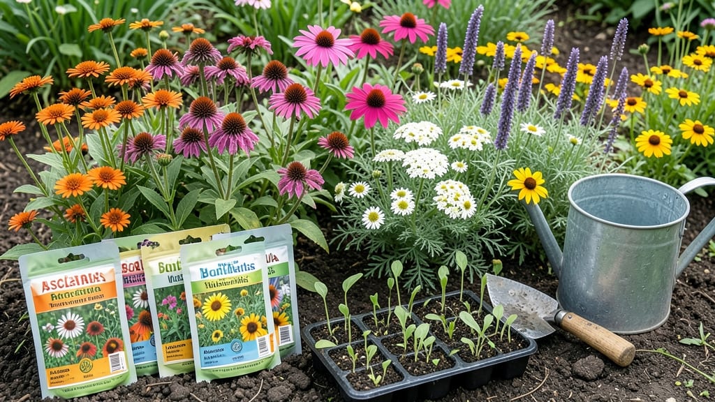 Butterfly Seed Mix: Fast-Blooming Meadow Magic in 60 Days