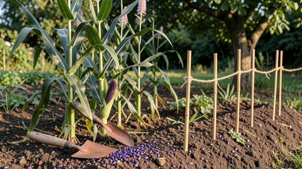 Violet Corn Seed Grow a Garden: Bold Purple Stalk Promise in 90 Days