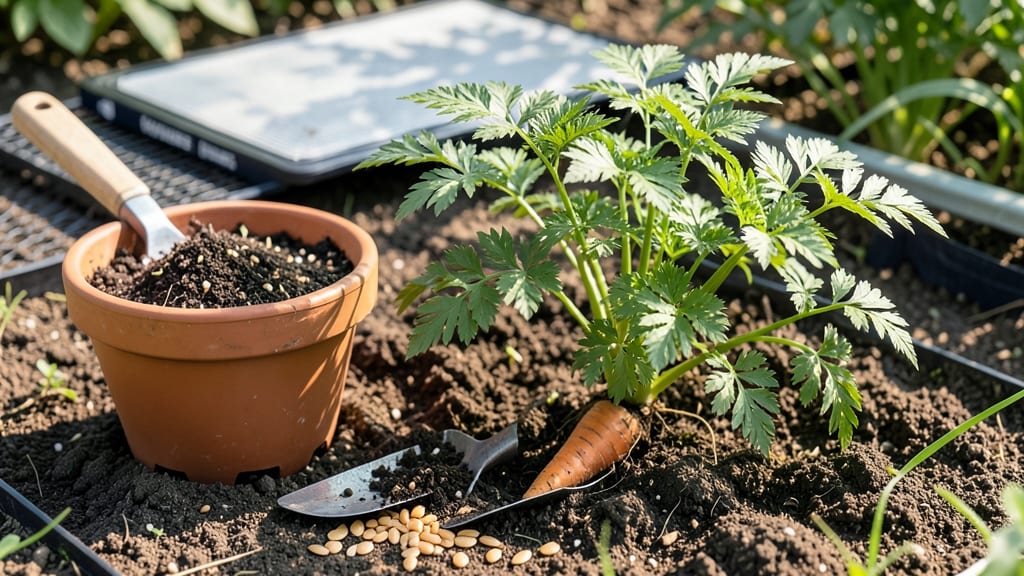 Growing Carrots From Seed in Pots: Compact Garden Beds for Sweet Roots