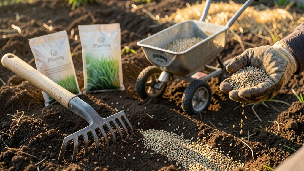 Grass Seed in Late Fall: 4-Week Window for Deep Root Growth Before Frost