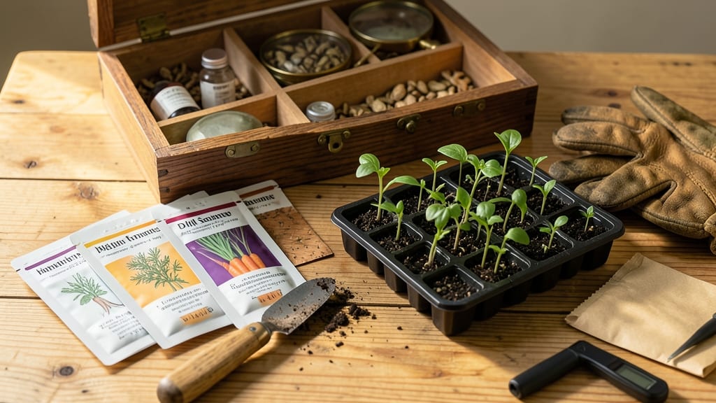 Vegetable Seed Vault Kit: Year-Round Harvests With Zero Guesswork