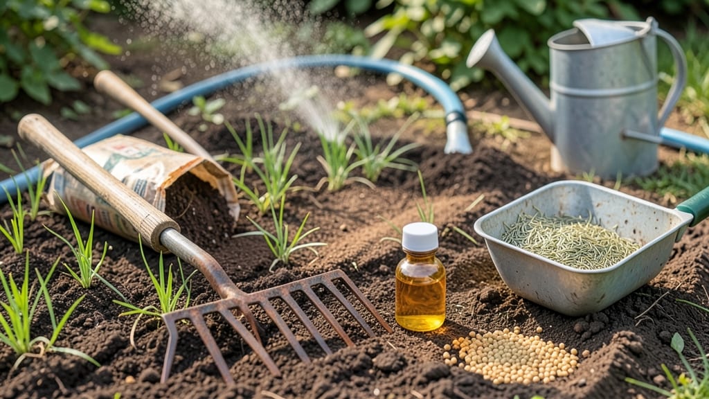 How to Plant Grass Seed on Hard Dirt: Scratch and Seed for Fast Germination