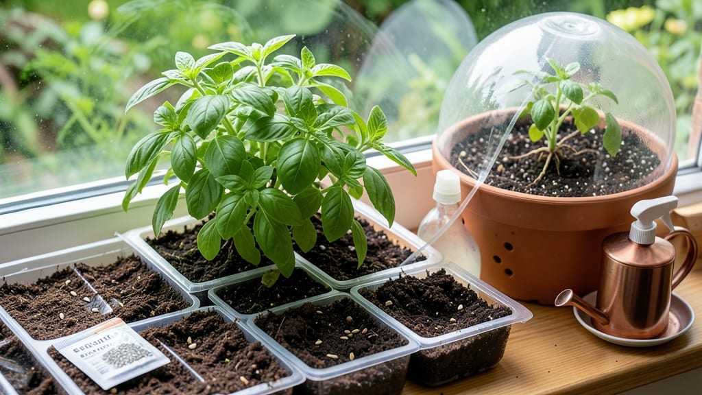 How to Grow Basil From Seed in Pots: Sunny Windowsill Harvest in 3 Weeks