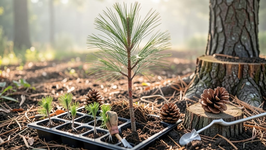 Pinecone Seed Grow a Garden: From Cone to Canopy in 6 Months