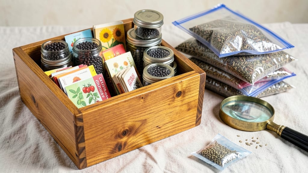Seed Packet Storage: Airtight Containers With Climate Control Secrets