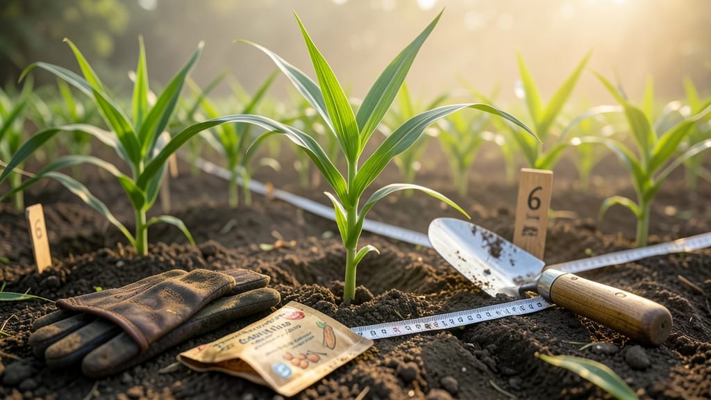 Corn Seed Spacing: Precision Planting for Even Germination and Growth