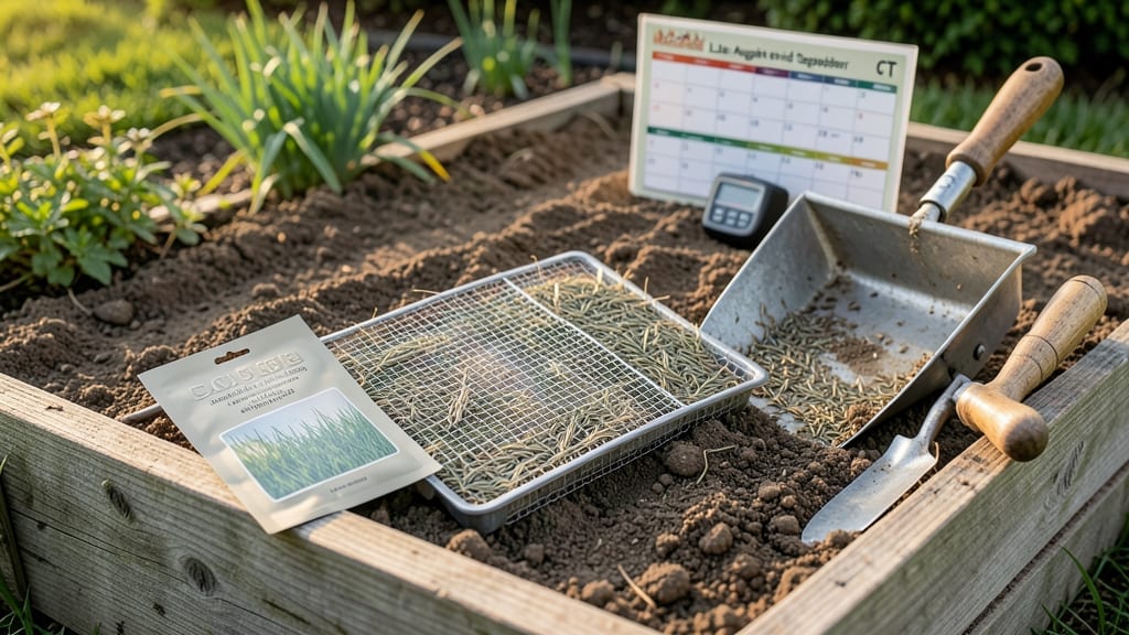 When to Plant Grass Seed in Connecticut: Frost-Free Timeline by Zone and Soil Temp