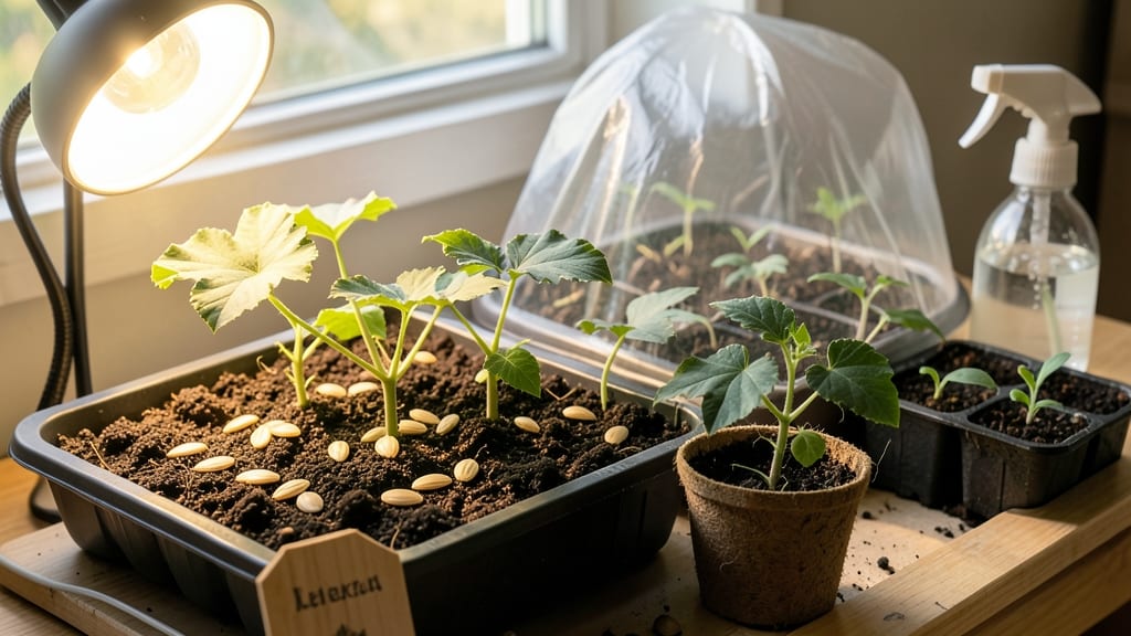 Growing Zucchini From Seed Indoors: Speed-Germination Tricks for Bushy Plants