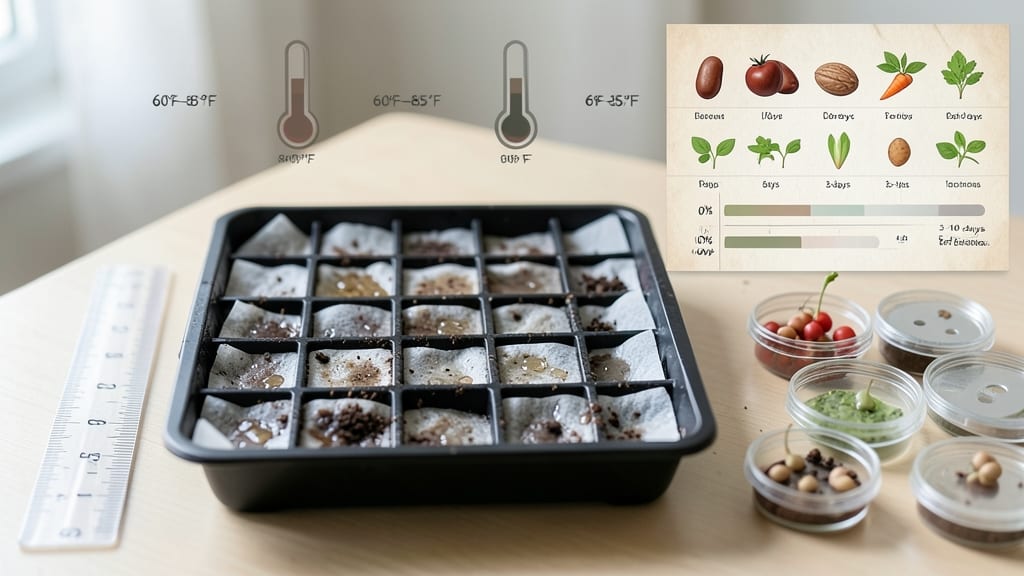 Seed Germination Chart: Zone-Specific Deadlines for Perfect Timing