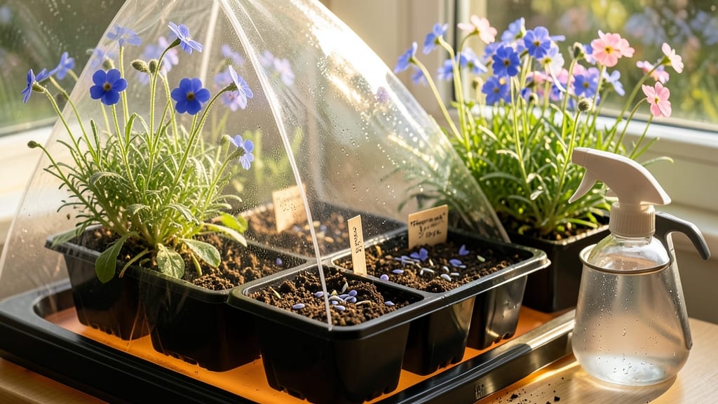 How to Grow Forget-Me-Nots From Seed Indoors: Tiny Blue Blooms in 8 Weeks